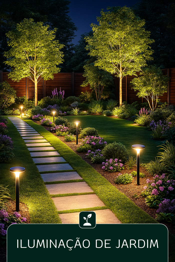 Iluminação para Jardim