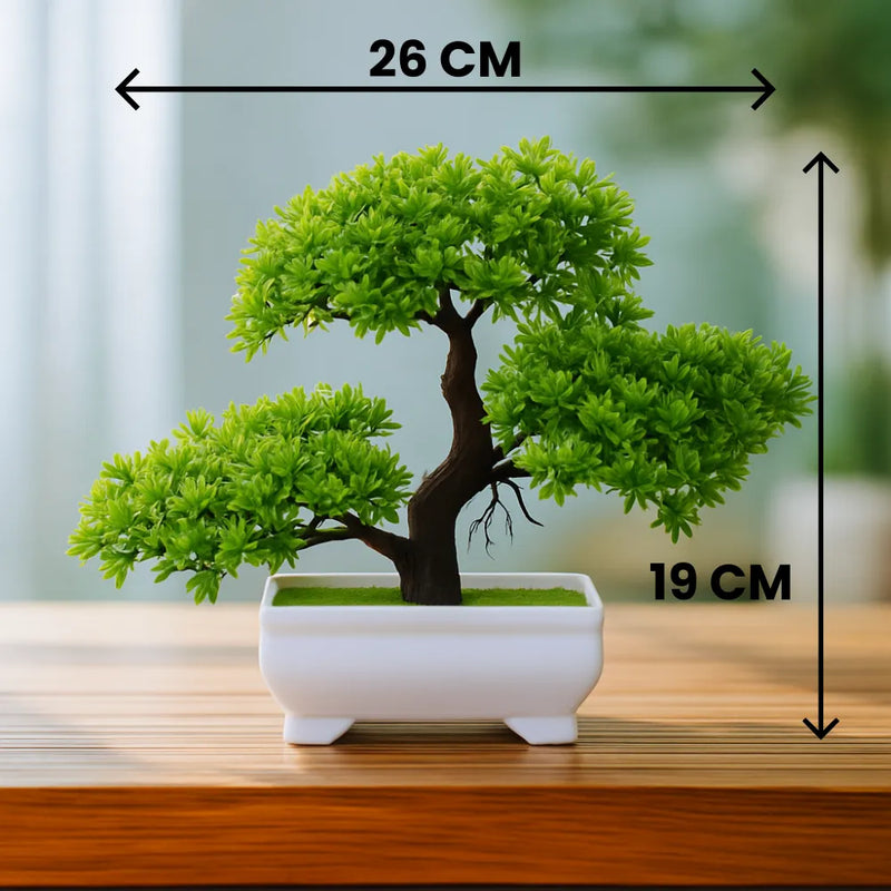 Bonsai Artificial Decorativo em Vaso - Jardinista