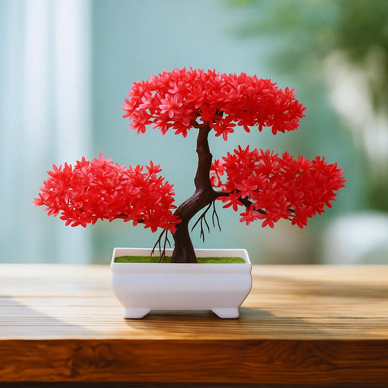 Bonsai Artificial Decorativo em Vaso - Jardinista