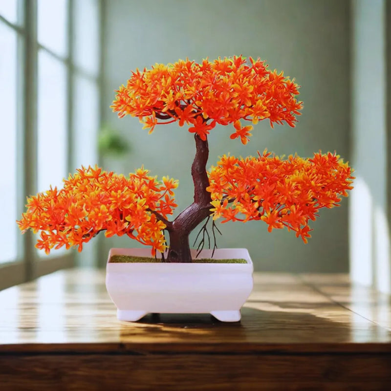 Bonsai Artificial Decorativo em Vaso - Jardinista