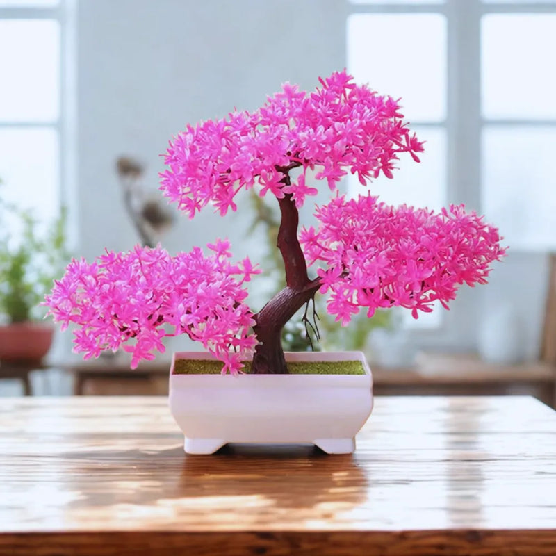 Bonsai Artificial Decorativo em Vaso - Jardinista
