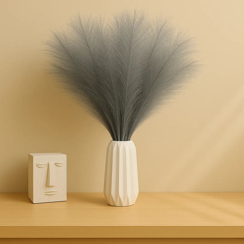 Capim-dos-Pampas Artificial 10 Hastes - Jardinista