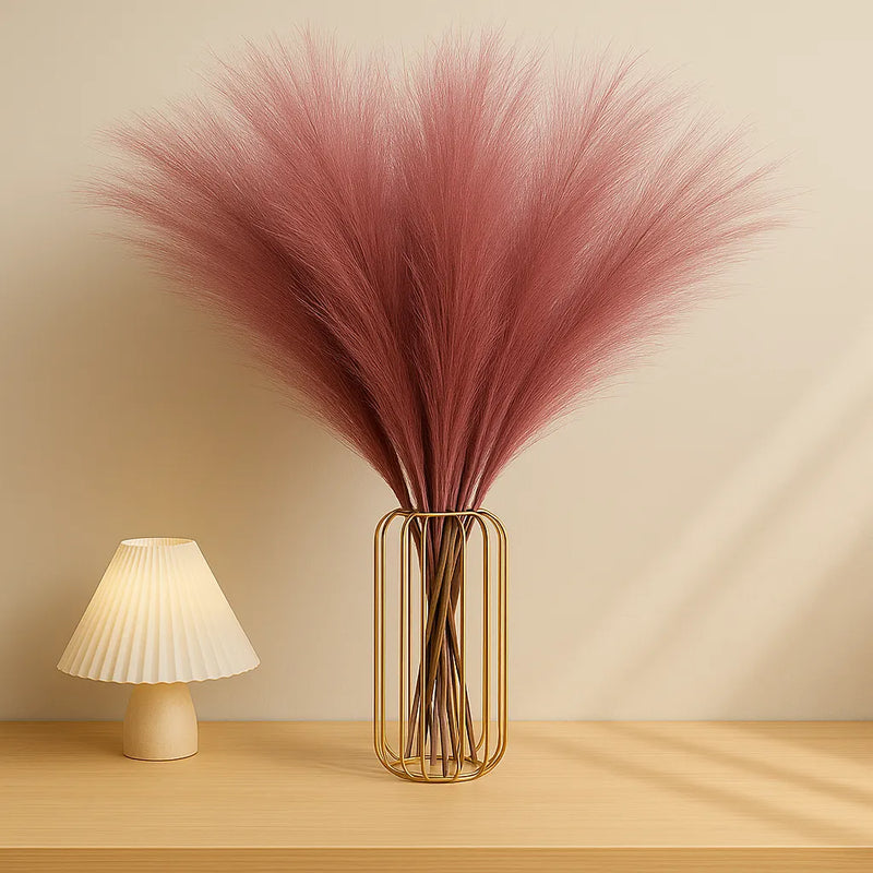 Capim-dos-Pampas Artificial 10 Hastes - Jardinista