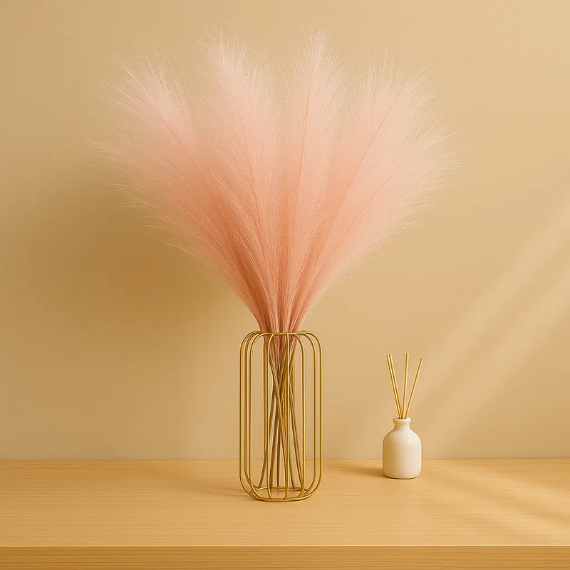 Capim-dos-Pampas Artificial 10 Hastes - Jardinista