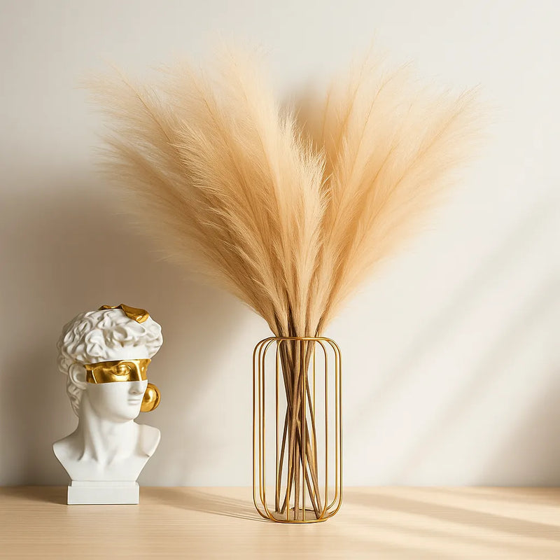 Capim-dos-Pampas Artificial 10 Hastes - Jardinista