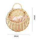 Cesto de Vime para Parede com Suporte - Jardinista