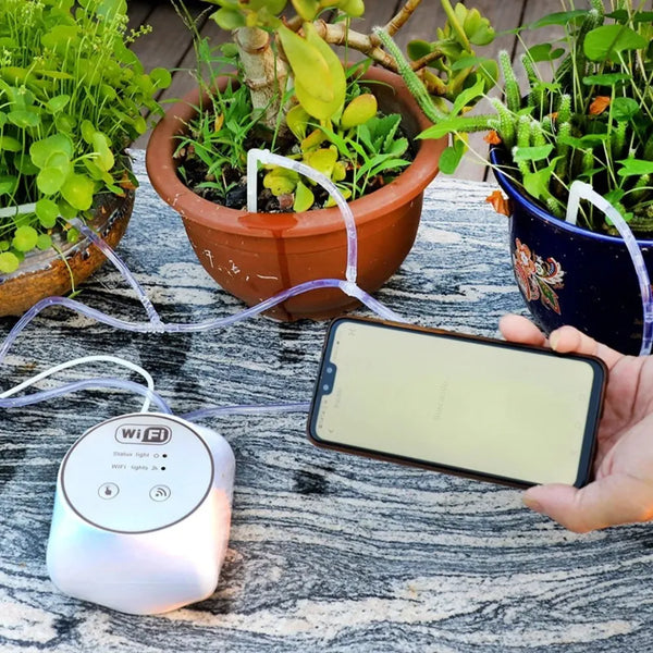 Controlador de Irrigação Inteligente WiFi - Loja do Jardinista