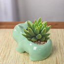 Mini Vaso de Cerâmica com Dreno - Jardinista