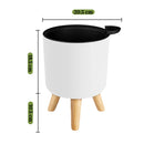 Vaso de Plantas Autoirrigável com Suporte - Loja do Jardinista