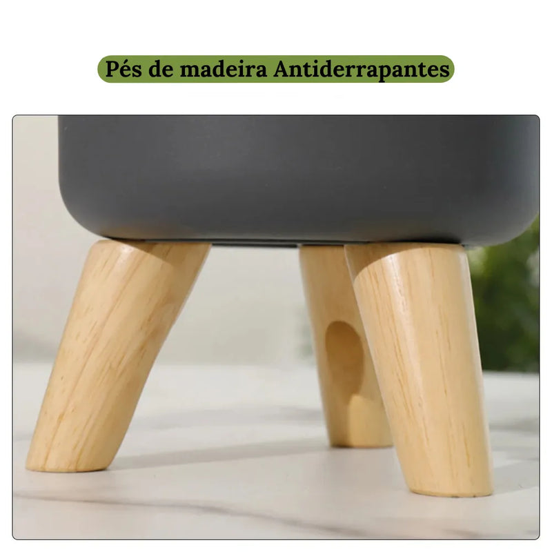 Vaso de Plantas Autoirrigável com Suporte - Loja do Jardinista