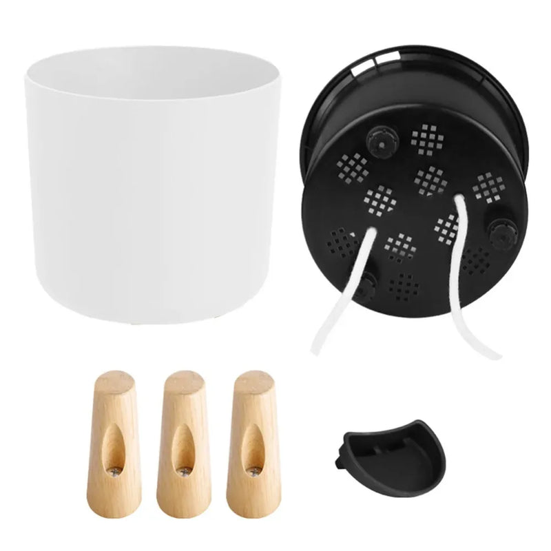 Vaso de Plantas Autoirrigável com Suporte - Loja do Jardinista