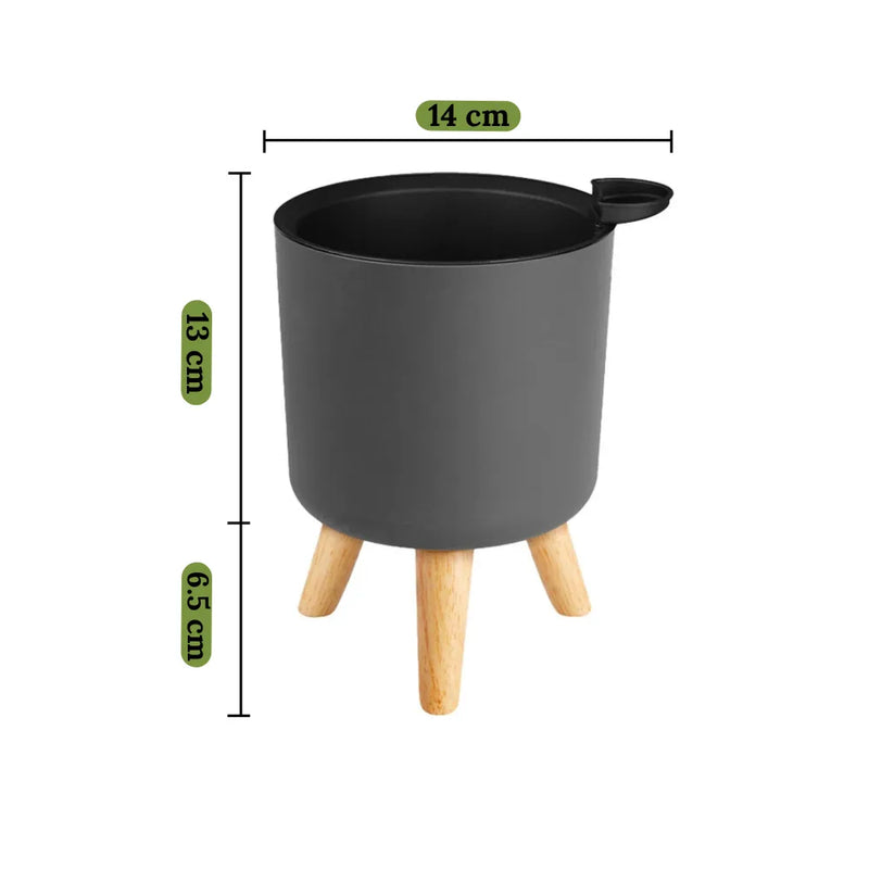 Vaso de Plantas Autoirrigável com Suporte - Loja do Jardinista