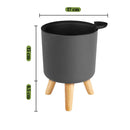 Vaso de Plantas Autoirrigável com Suporte - Loja do Jardinista