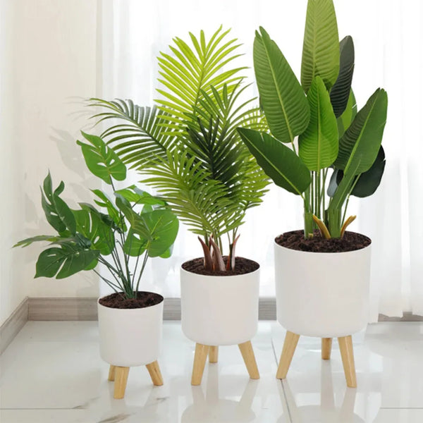 Vaso de Plantas Autoirrigável com Suporte - Loja do Jardinista