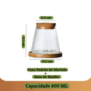 Vaso de Vidro Vulcânico – Loja do Jardinista