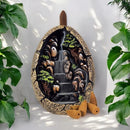 Incenso Cachoeira De Fumaça Em Resina Decorado + 2 Caixas de Incenso