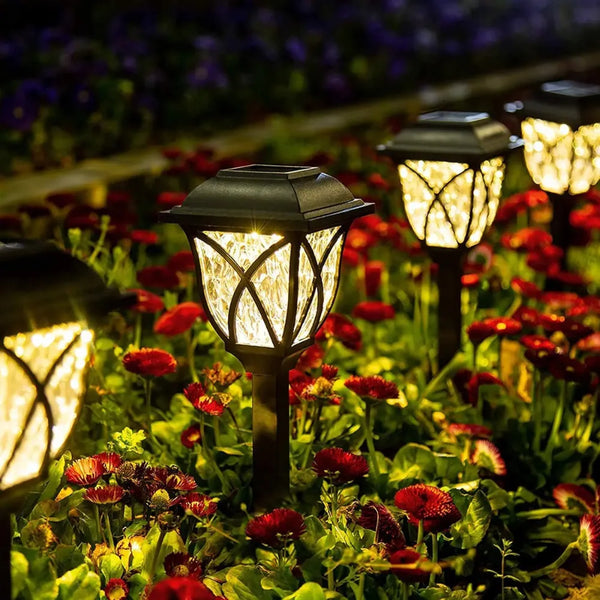 Luminária Solar de Jardim à Prova D’Água - Loja do Jardinista